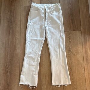 MOTHER The Hustler Ankle Fray Women's Jeans - Fairest of them All